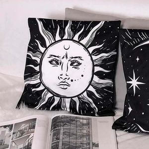 Killstar Vintage Sun Cushion Cover